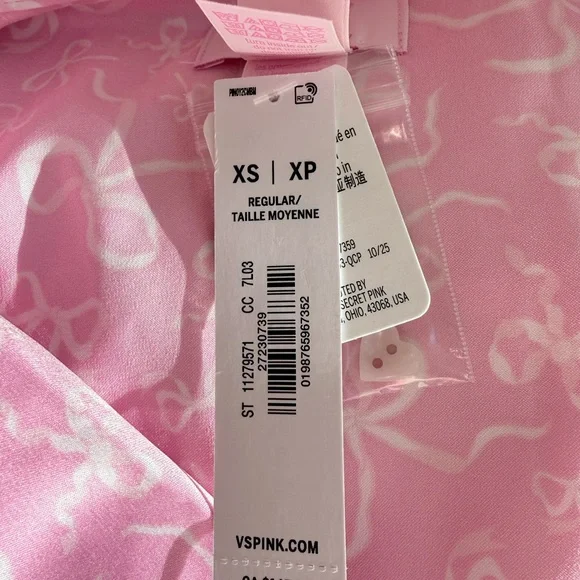 LoveShackFancy Pink Patterned Pajama Set - Picture 4 of 4